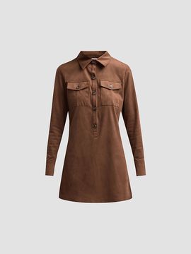 Ramy Brook Women's Maria A-Line Mini Shirtdress