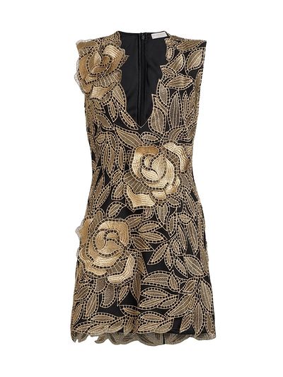 Ramy Brook Women's Maybell Embroidered Lace Minidress