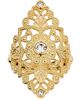 Ramy Brook Women's Medallion Filagree Laya Goldtone & Cubic Zirconia Ring - 3