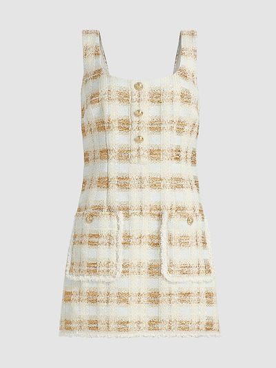 Ramy Brook Women's Michaela Tweed Mini Dress