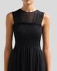 Ramy Brook Women's Mila Smocked Silk Midi Dress - 5