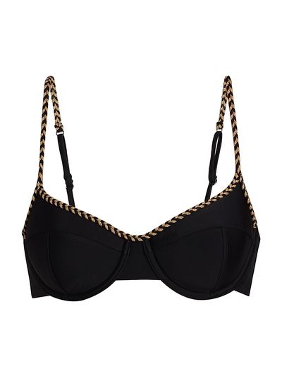 Ramy Brook Women's Mona Braided Bikini Top