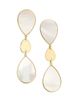 Ramy Brook Women's Mother-of-Pearl Kari Goldtone Drop Earrings - 1