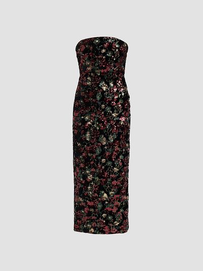 Ramy Brook Women's Natalie Embellished Strapless Midi Dress