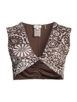 Ramy Brook Women's Oliwia Twisted Bikini Top