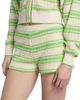 Ramy Brook Women's Olympia Striped Open-Knit Shorts - 6
