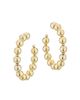 Ramy Brook Women's Paola Beaded Hoop Earrings - 1