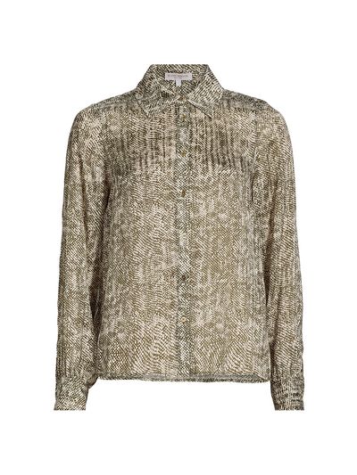 Ramy Brook Women's Pauline Printed Silk-Blend Blouse