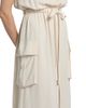 Ramy Brook Women's Payton Drawstring-Waist Sleeveless Midi-Dress - 6