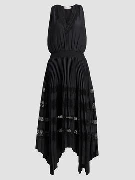 ramy brook adiel wrap midi dress Ramy Brook Adiel Wrap Midi Dress in Black