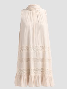 Ramy Brook Women's Samantha Tiered Lace Mini Dress
