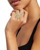 Ramy Brook Women's Serra Goldtone & Cubic Zirconia Sun Ring - 2