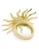 Ramy Brook Women's Serra Goldtone & Cubic Zirconia Sun Ring - 3
