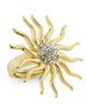 Ramy Brook Women's Serra Goldtone & Cubic Zirconia Sun Ring - 4