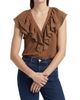 Ramy Brook Women's Stitch Cap-Sleeve Lettie Ruffled Blouse - 3