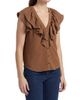 Ramy Brook Women's Stitch Cap-Sleeve Lettie Ruffled Blouse - 4