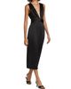 Ramy Brook Women's Talon Satin Plunge Midi-Dress - 2
