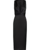 Ramy Brook Women's Talon Satin Plunge Midi-Dress - 8