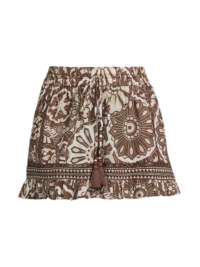 Ramy Brook Women's Trisha Printed Cotton Shorts