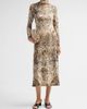 Ramy Brook Women's Valerie Snake-Print A-Line Midi Dress - 2