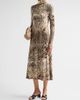 Ramy Brook Women's Valerie Snake-Print A-Line Midi Dress - 4