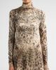 Ramy Brook Women's Valerie Snake-Print A-Line Midi Dress - 5