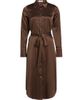 Ramy Brook Women's Victoria Stretch Silk Tie-Waist Shirtdress - 8
