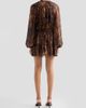 Ramy Brook Women's Vivi Printed Silk-Blend A-Line Mini Dress - 3