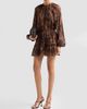 Ramy Brook Women's Vivi Printed Silk-Blend A-Line Mini Dress - 4