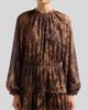 Ramy Brook Women's Vivi Printed Silk-Blend A-Line Mini Dress - 5