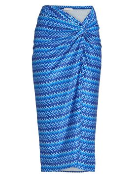 Ramy Brook Women's Xana Wave Cover-Up Skirt
