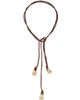 Ramy Brook Women's Yara Goldtone & Suede Lariat Necklace - 1