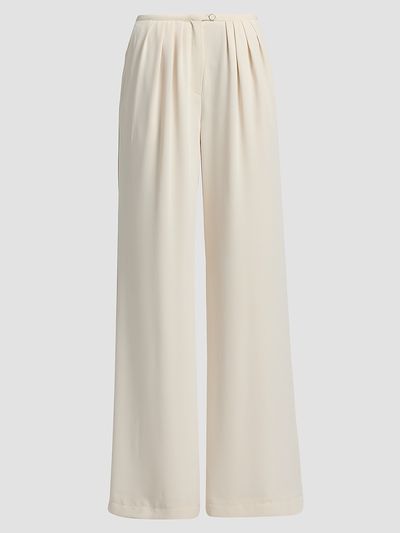 Ramy Brook Women's Yasmine Pleated Wide-Leg Pants