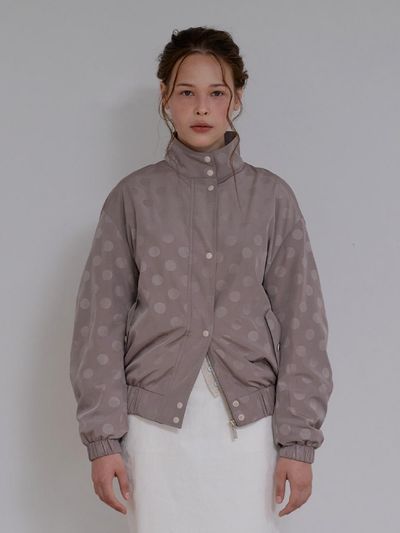 RANDOM NOISE [PRE-ORDER] Dot Fleece Jumper - Beige