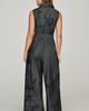 Ranna Gill Denim Wide-Leg Jumpsuit - 3
