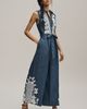 Ranna Gill Lace Denim Jumpsuit - 1