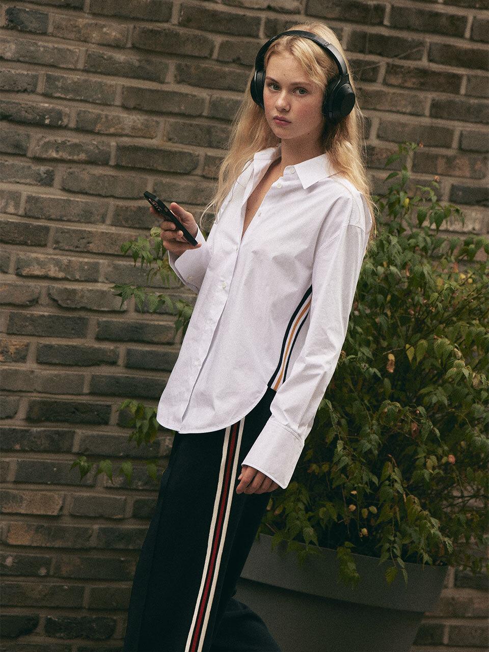 RARE01 Trinity Line Shirt - Blanc / white