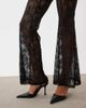 Rare Rare London bandeau lace trouser jumpsuit in black - 2