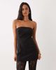 Rare Rare London bandeau lace trouser jumpsuit in black - 3