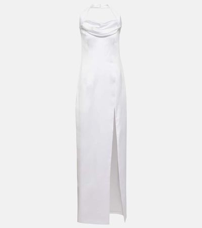 Rasario Rasario Bridal halterneck satin gown