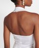 Rasario Rasario Bridal halterneck satin gown - 6