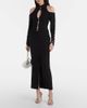 Rasario Rasario Crystal-embellished crÃªpe midi dress - 2