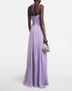 Rasario Rasario Cutout chiffon gown - 3