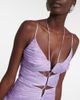 Rasario Rasario Cutout chiffon gown - 4