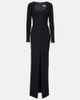 Rasario Rasario Cutout crÃªpe maxi dress - 1