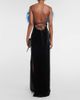Rasario Rasario Feather-trimmed gown - 3