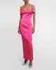 Rasario Rasario Off-shoulder satin gown - 2