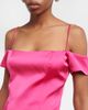 Rasario Rasario Off-shoulder satin gown - 4