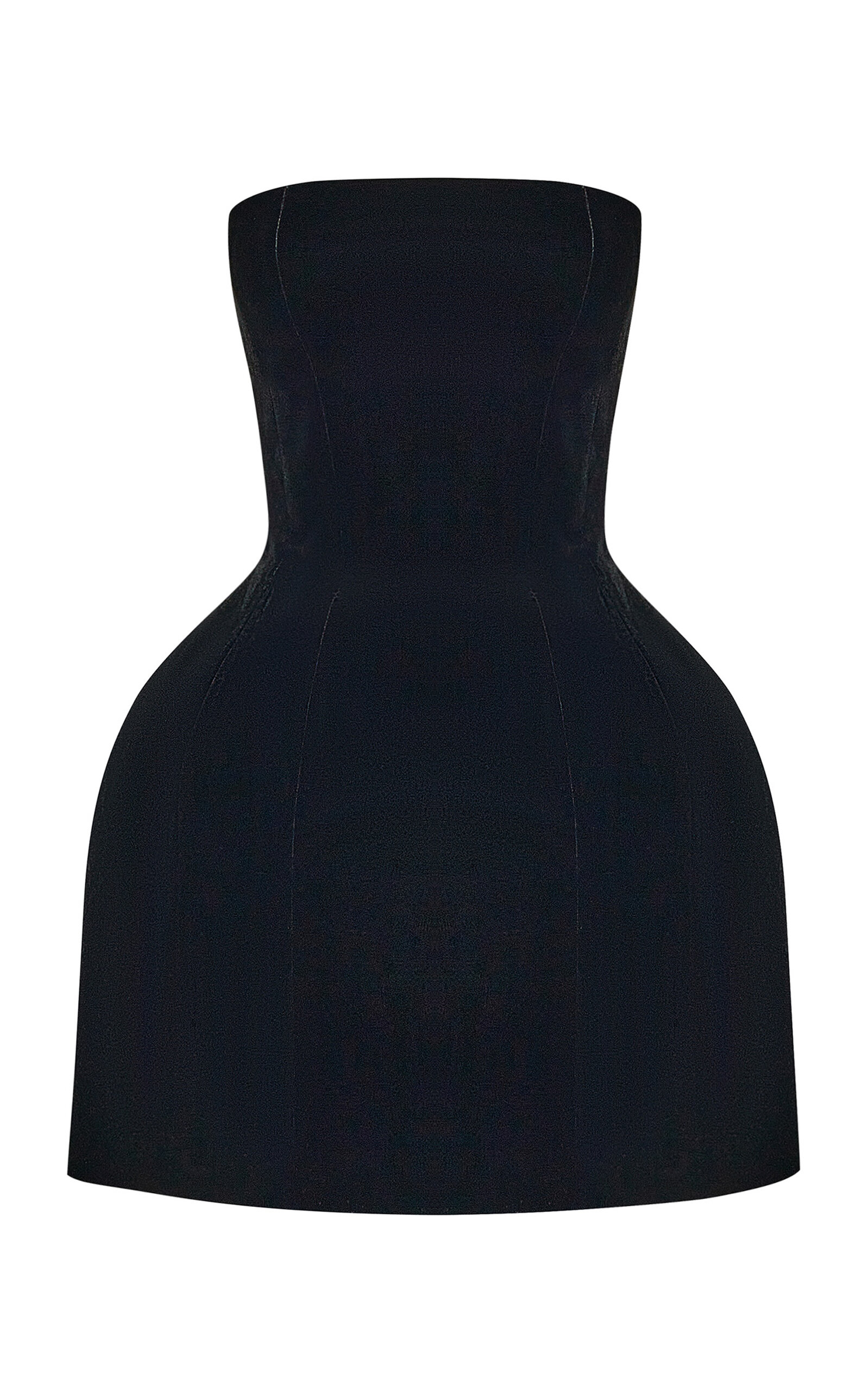 Rasario Rasario Sculpted Velvet Mini Dress