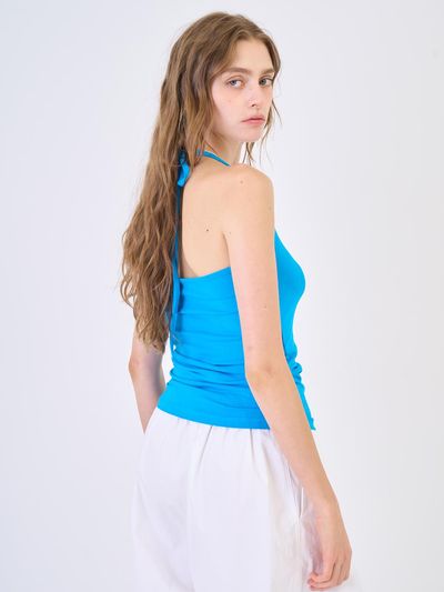 RAVEROUS Halterneck Sleeveless Blue